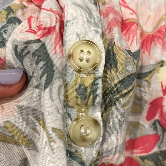 Urban Outfitters | Floral Button Down Midi Skirt - Picture 3 of 4